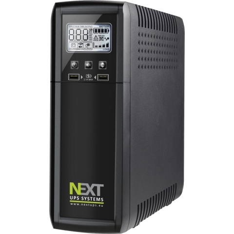 NEXT UPS Systems Mint+ UPS Line-interactive 1,5 kVA 900 W 4 AC-uitgang(en)