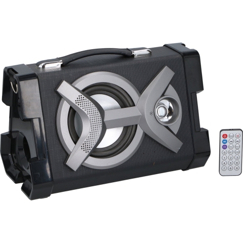 Dunlop Draadloze Speaker - Bluetooth - FM-radio - Draagbaar - 20 Watt - Zwart