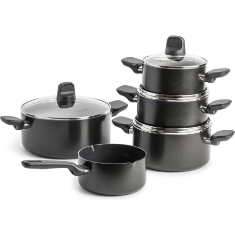 GreenPan Memphis pannenset - 5-delig - zwart - Inductie - PFAS-vrij