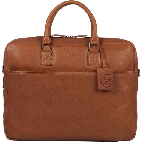 Burkely Antique Avery Unisex Laptopbag 17''- Cognac