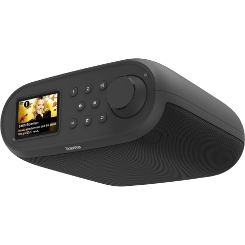 Hama DIR400 onderbouw DAB+ en internet digitale radio met Spotify Connect, FM en Bluetooth, zwart