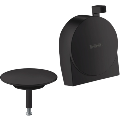 hansgrohe Exafill S afbouwdeel S badvul-, overloop- en afvoergarnituur mat zwart