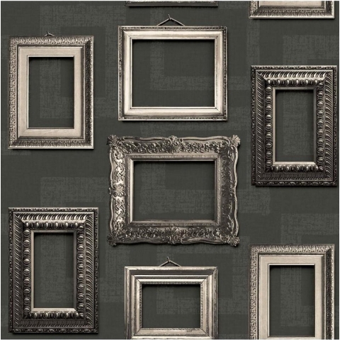 DUTCH WALLCOVERINGS Behang Onyx lichtgrijs
