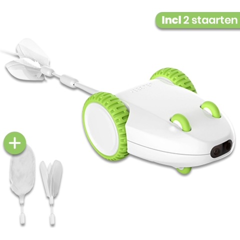 Pet Geek furiousmouse - Interactief speelgoed voor de kat - catnip geur - geschikt voor elk vloertype