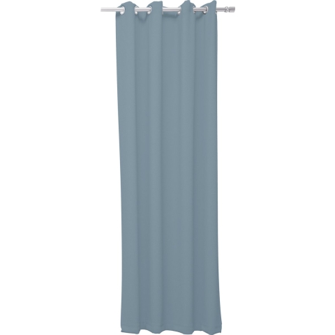 Today - Kant en Klaar Gordijn - Met ringen - Lichtdoorlatend - 140 x 240cm - Denim - Lichtblauw