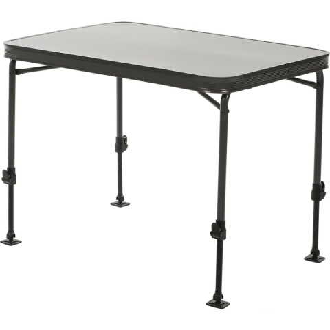 Travellife Campingtafel Alba 80x60 Aluminium Grijs - Water- en uv-bestendig - Kras- en hittebestendig - Inclusief draagtas