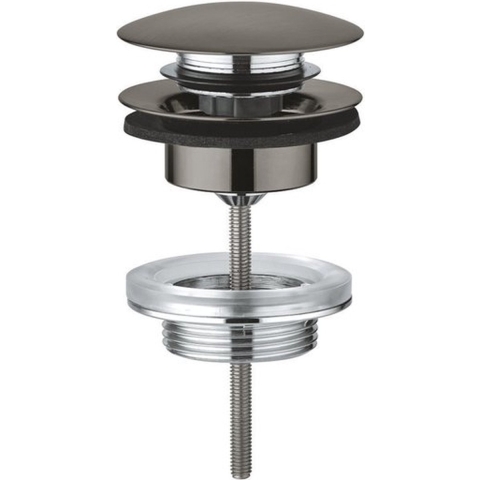 Grohe hard graphite afvoergarnituur push up