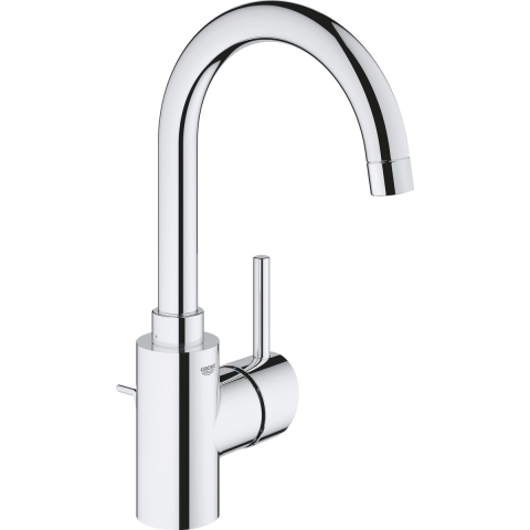 GROHE Concetto wastafelkraan L-size - Met waste - Hoge draaibare uitloop - Chroom