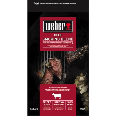 3 stuks - Weber - Houtsnipper melange 0.7 kg Beef Wood chips blend
