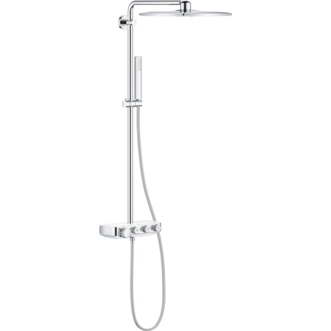 GROHE Euphoria SmartControl 310 Cube Duo Regendouche -□ 31 cm - Vierkant - Wit