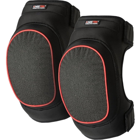 KNEETEK Kniebeschermers Safetek POLY DIN/EN14404 - Universeel Zwart