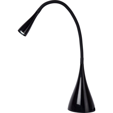 Lucide ZOZY - Bureaulamp - LED Dimb. - 1x4W 3000K - Zwart