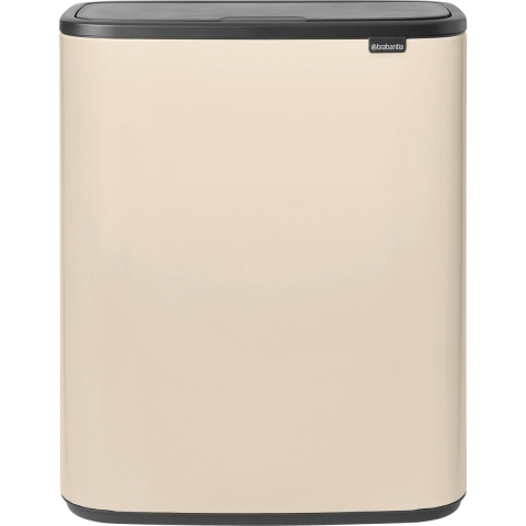 Brabantia Bo Touch Bin Prullenbak - 60 liter - Soft Beige