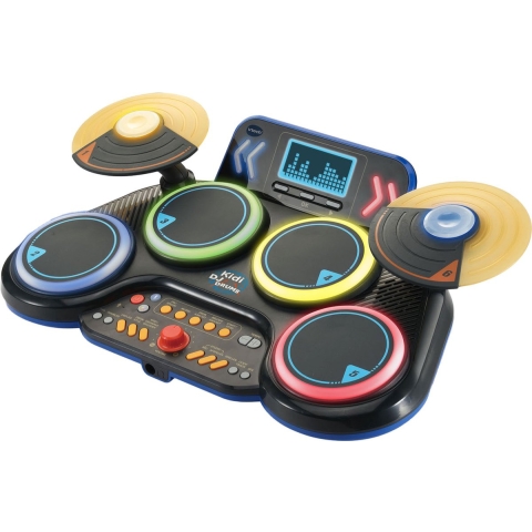 VTech Kidi DJ Drums - Interactief Speelgoed - Stimuleert Creativiteit - Inclusief Opname Functie&Bluetooth - Speelgoed vanaf 6 Jaar