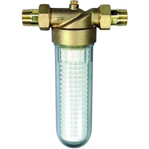 RIEGLER - Fijnfilter voor Drinkwater - Bavaria R 1 1/4 - Messing - Max. 16 bar