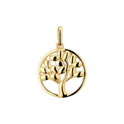 Marie Celeste hanger levensboom - 11 mm - Goud