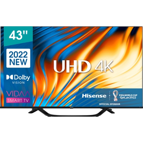 HISENSE 43A63H - LED-tv 43 (108 cm) - 4K UHD (3840 x 2160) - Dolby Vision - Connected TV - 3 x HD...
