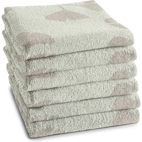 DDDDD keukendoek Kenchi - 50x55 cm - Cream - 6 stuks