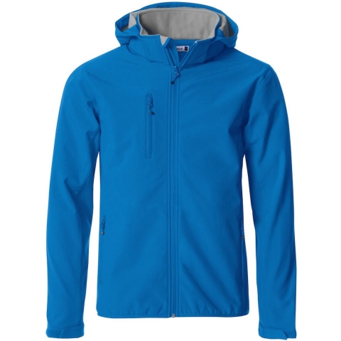 Clique 020912 Basic Hoody Softshell - Kobalt - 4XL