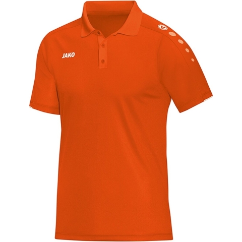 JAKO 6350 Polo Classico - Fluo Oranje - M