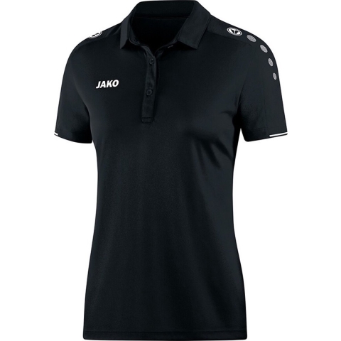 JAKO 6350D Polo Classico Dames - Zwart - 44