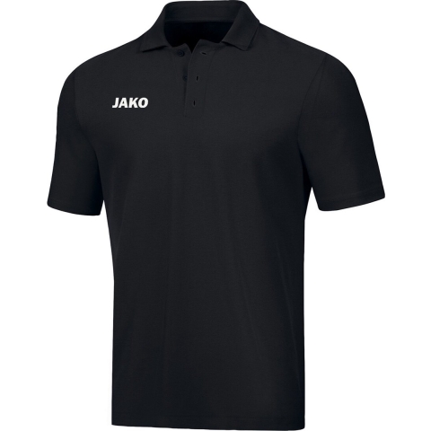 JAKO 6365 Polo Base - Zwart - 4XL