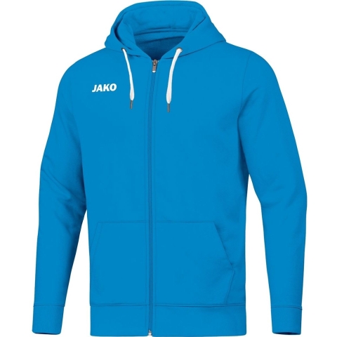 JAKO 6865K Jas Met Kap Base Kids - Jako-Blauw - 164