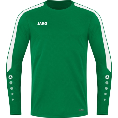 JAKO 8823K Sweater Power Kids - Sportgroen - 128