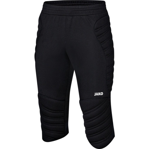 JAKO 8938K Keeperbroek Capri Kids - Zwart - 140