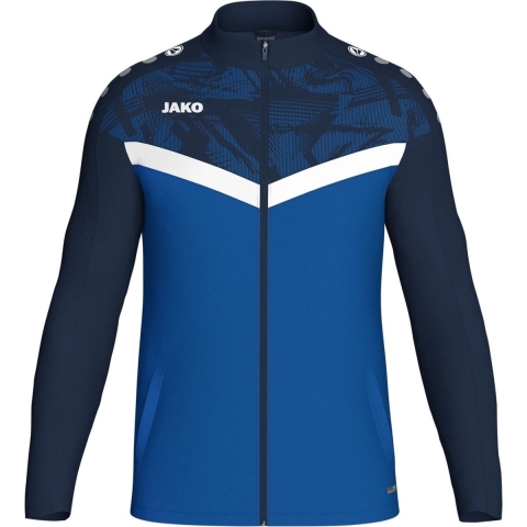 JAKO 9324 Polyestervest Iconic - Royal/Marine - S