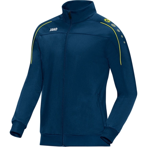 JAKO 9350 Polyestervest Classico - Nachtblauw/Citroen - XL