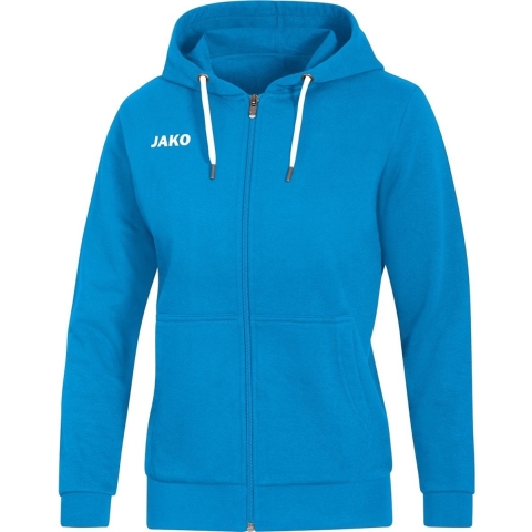 JAKO 6865D Jas Met Kap Base Dames - Jako-Blauw - 44