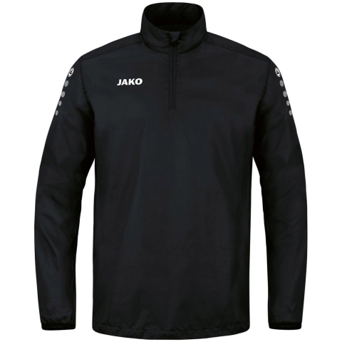 JAKO 7302 Rainzip Team - Zwart - S