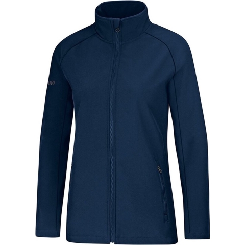 JAKO 7604D Softshelljas Team Dames - Marine - 42