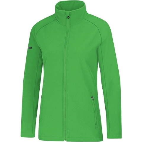 JAKO 7604D Softshelljas Team Dames - Zachtgroen - 34