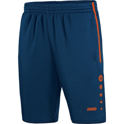 JAKO 8595 Trainingsshort Active - Navy/Flame - S