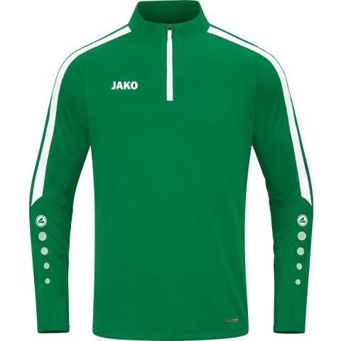 JAKO 8623K Ziptop Power Kids - Sportgroen - 164