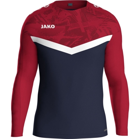 JAKO 8824K Sweater Iconic Kids - Marine/Chillrood - 152