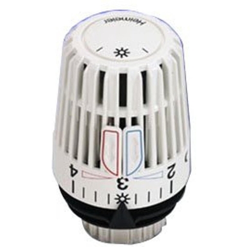Kirchhoff HEIMEIER thermostaatkop, wit, met vaste sensor - 6000-00.500