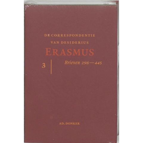 De correspondentie van Erasmus (Hardback)