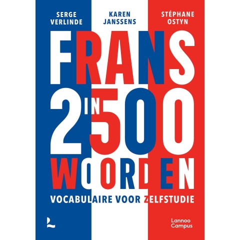 Frans in 2500 woorden (Paperback)