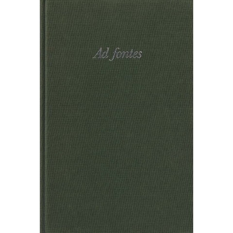 Ad fontes (Hardback)