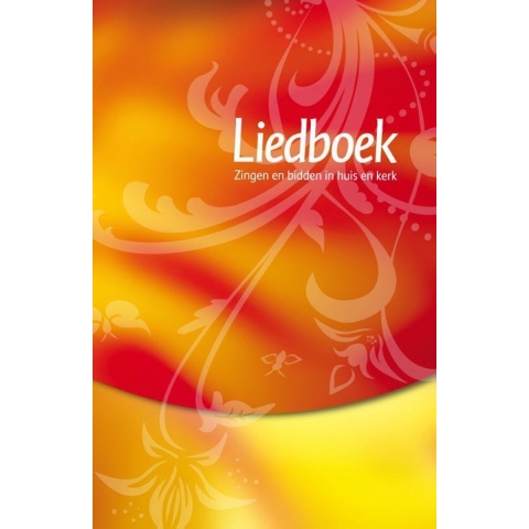 Liedboek -rood/geel (Hardback)
