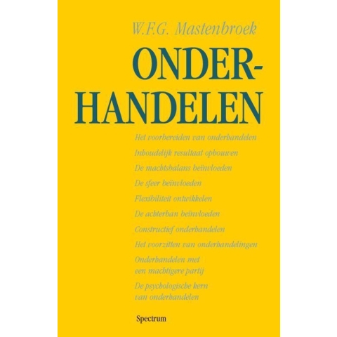 Onderhandelen (Paperback)