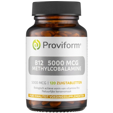 Proviform B12 5000mcg Methylcobalamine Zuigtabletten