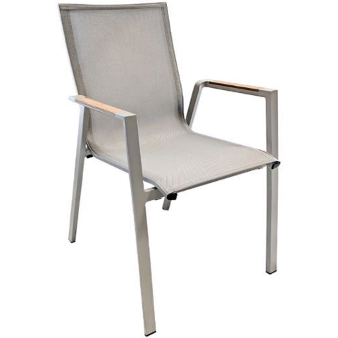 Trestino Altona Tuinstoel - Silver Grey - Trestino
