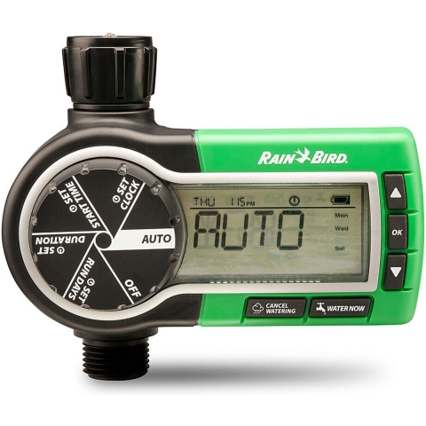 Rain Bird 1ZEHTMR 1-Stations Batterijgestuurde Kraancomputer - 3/4"