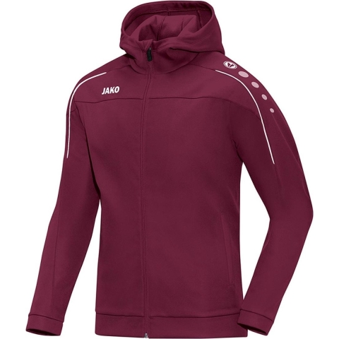 JAKO 6850D Jas Met Kap Classico Dames - Kastanje - 34