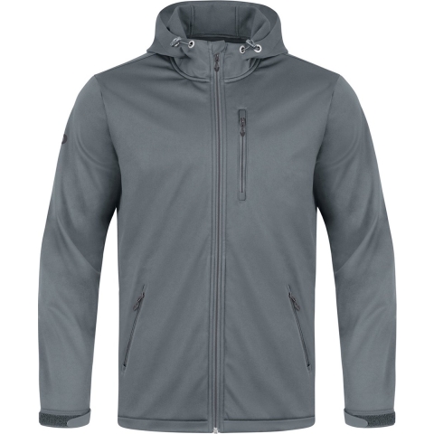 JAKO 7607 Softshelljas Premium - Steengrijs - 4XL