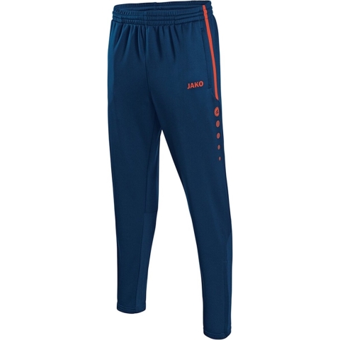 JAKO 8495K Trainingsbroek Active Kids - Navy/Flame - 140